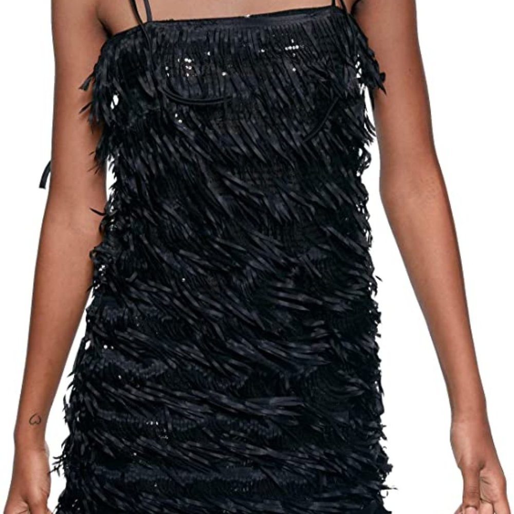 NWT Zara fridge banded dress